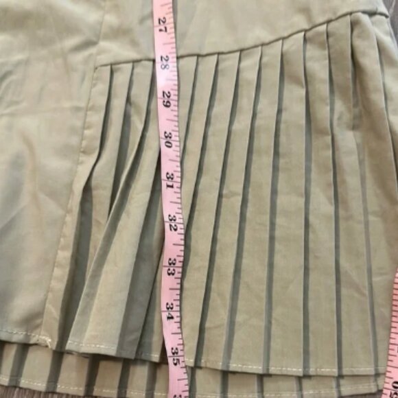 ASOS Design Women’s Sz 6 Stylish Pleated Long Sleeve Collared Casual Shirt Dress - Picture 7 of 8